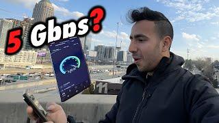 I tried Fastest 5G Internet in USA! *5Gbps*