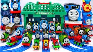 Thomas & Friends Track Toys Collection ASMR | Thomas & Friends Knapford Station Track & Train Set