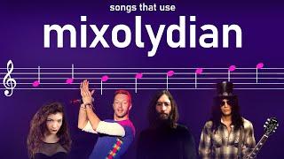 Songs that use the Mixolydian mode