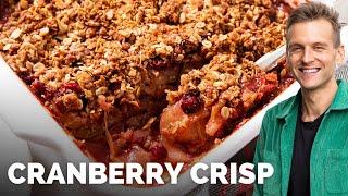 Cranberry Apple Pear Crisp | A crisp that's versatile enough for the holidays!