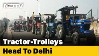 Tractor Rally: More Tractors On Way To Delhi For Republic Day Protest Parade