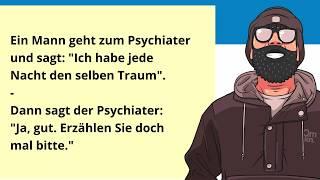 3 Witze zum Totlachen: Beim Psychiater + Frau u. Kind im Bus + Die betrogenen Freunde