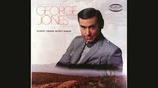 George Jones "Where the Grass Won't Grow" promo mono 45 vinyl