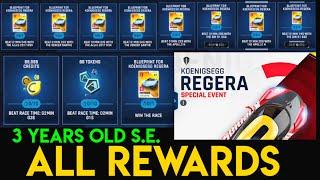 Asphalt 9 | Koenigsegg Regera Special Event | All Old Rewards | Regera comes back | Re Run of REGERA