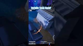 Fortnite Tesla Hack? #fortnite #fortniteclips #fortnitetips #tesla