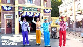 Dapper Dans Full Performance - First Day of Disney100 at Disneyland