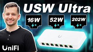 NEW! UniFi USW-Ultra Setup, Unboxing, Comparison | Ubiquiti Networks PoE+ Switch