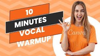 10 minute vocal warm up. Part 1