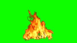 Efeitos Chroma key - Fogo, Fire, Pack, com Som / Green Screen, Pantalla Verde (4 Modelos)