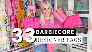 MY BARBIECORE DESIGNER HANDBAG COLLECTION  | 33 Pink Bags!