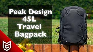 Bu Çantayla Dünya Turuna Çıkılır ! Peak Design Travel Bag Pack 45L - Mert Gündoğdu