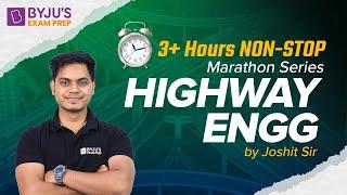 Highway Engineering | GATE Civil Engineering (CE) 2023 Exam | Marathon Class | BYJU'S GATE