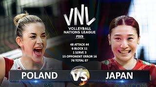 Poland vs Japan | Women's VNL 2024