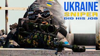 Today Ukraine Sniper Team Save Kyiv From Russian Convoy - Air Strike | Arma 3 Milsim