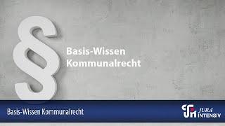 Basis-Wissen Kommunalrecht