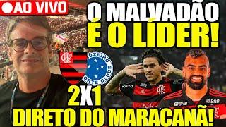 PÓS-JOGO AO VIVO RAIZ DIRETO DO MARACAÑA! FLAMENGO  X CRUZEIRO! SEGUE O LÍDER!