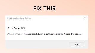 How to Fix "Error code: 403" on Roblox