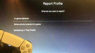 PS5: How to Report PSN Profile Tutorial! (For Beginners) 2025