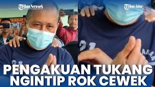 TUKANG NGINTIP Selangkangan Cewek di Bandung Acungkan Finger Love saat Ditangkap Polisi