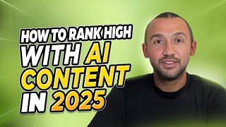 How to Rank on Google with AI Content in 2025 (Get the First Position)