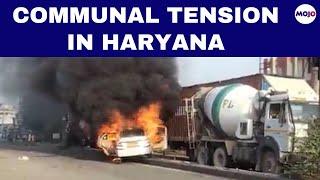 Haryana l Stones Pelted On VHP Procession, Vehicles Set On Fire | Internet Shut, Section 144 Imposed