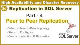 Replication in SQL server - Part 4 || Peer to Peer Replication || Ms SQL