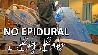 Birth Vlog *RAW and REAL* Fast, natural, unmedicated birth of baby #4