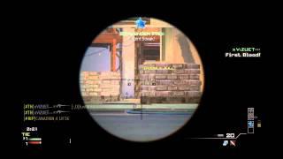 MW3: S&D 4 Man Dragunov Kill Feed