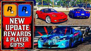 The NEW GTA Online UPDATE Rewards! This is Actually AWESOME.. (New GTA5 Update)