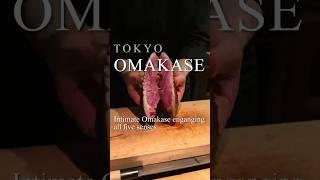 Tabelog 3.75Omakase course in Tokyo engaging all your 5 senses ️