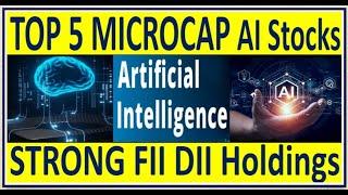 5 Best AI Microcap Stocks | AI Penny Stocks | artificial intelligence stocks in India | AI stocks