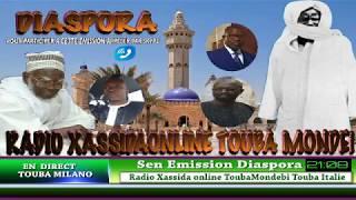 Sen Emission Diaspora sur la Radio Xassida online ToubaMondebi Touba Italie Dimanche le 25 novembre