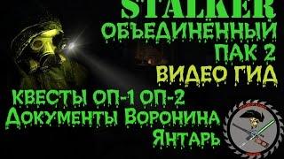 Сталкер ОП 2 Документы Воронина Янтарь