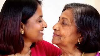 Indian mother and daughter share a lesbian kiss