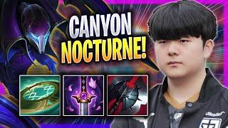 CANYON IS A BEAST WITH NOCTURNE! - GEN Canyon Plays Nocturne JUNGLE vs Lee Sin! | Season 2023