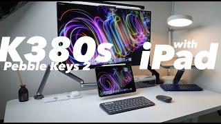 How to use the Pebble Keys 2 K380s Keyboard with iPad?