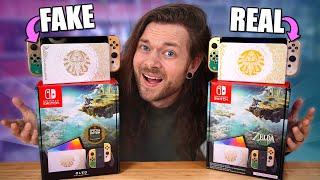 How I FAKED getting the ZELDA OLED Nintendo Switch EARLY