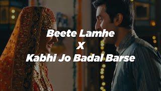 Beete Lamhe X Kabhi Jo Badal Barse(Synthwave) | KK | ROHAN | Indian Synthwave