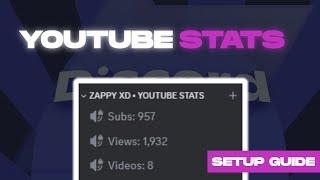 How to Setup Youtube Stats in Discord | Discord Guide Series V1