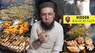EXPLORING HIDDEN FOOD PLACES IN LAHORE | BALOCHI CHICKEN SAJJI | ANDA TIKKI WITH KALEJI POTTA