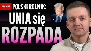 ROLNIK nie WYTRZYMAŁ! Ujawnił PRAWDĘ o UKŁADZIE Polski z Unią. Cezary Wincenciak. Co na to TRUMP?