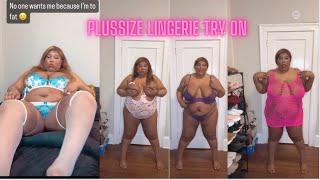 PLUS-SIZE LINGERIE TRY ON HAUL! PLUS-SIZE LINGERIE TRY ON!