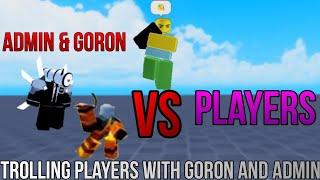 trolling players with admin telescope & Gordon freeman - super box siege defense Roblox sbsd roblox