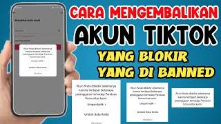 Terbaru Cara Mengembalikan Akun Tiktok Yang Di Blokir Selamanya - Akun Tiktok Di Banned Permanen