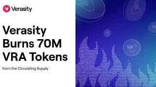 Verasity - $VRA - 70 Million token burn ! Hub.xyz partnership. Ignore the FUD and believe!