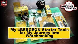 Bergeon Watchmaking Tools To Start My Horology Journey - 4K