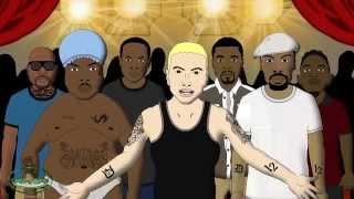 Eminem vs Cassidy - Rap Battle (LT Animated Cartoon)