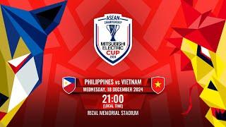 LIVE | Philippines vs Vietnam | #MitsubishiElectricCup 2024 Group Stage