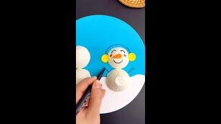 Cute diy️#foryou #diy #idea #funny #satisfying #try #christmas #snowman #fypシ