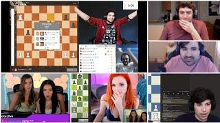 Twitch Chess Streamers Talk about @SamayRainaOfficial  in Botez Bullet Tournament